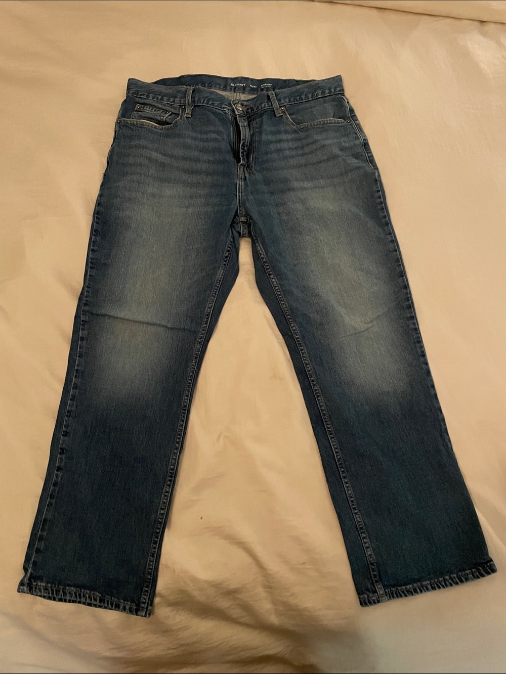Old Navy Men's Blue Straight Jeans